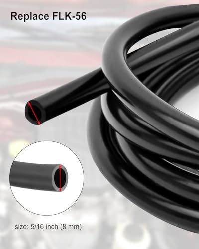 QAGGUM 23Pack 25Ft Fuel Line Repair Kit Replace FLK56 Nylon Fuel Line Quick Connector HighPerformance Tubing for Fuel System Repairs and Upgrades 516 8mm - Image 3