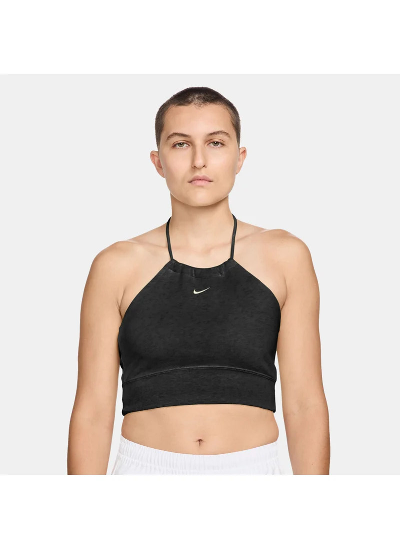 Nike Women's Sportswear Chill Terry Halter Crop Top