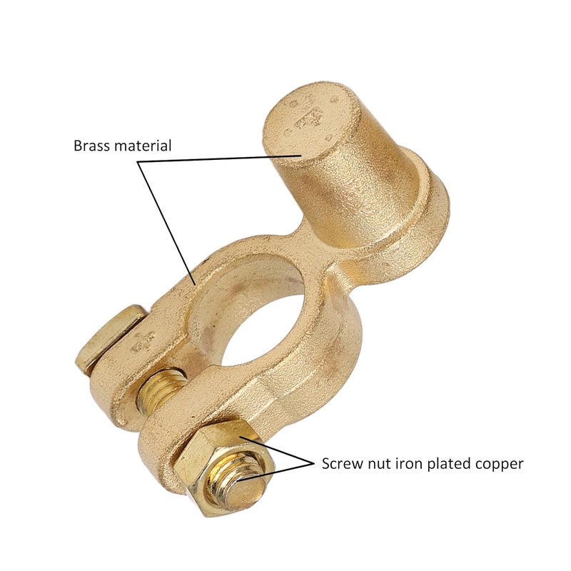 JIS Car Battery Terminal Connector Brass Positive Negative Top Post Battery Terminal for Auto - Image 4