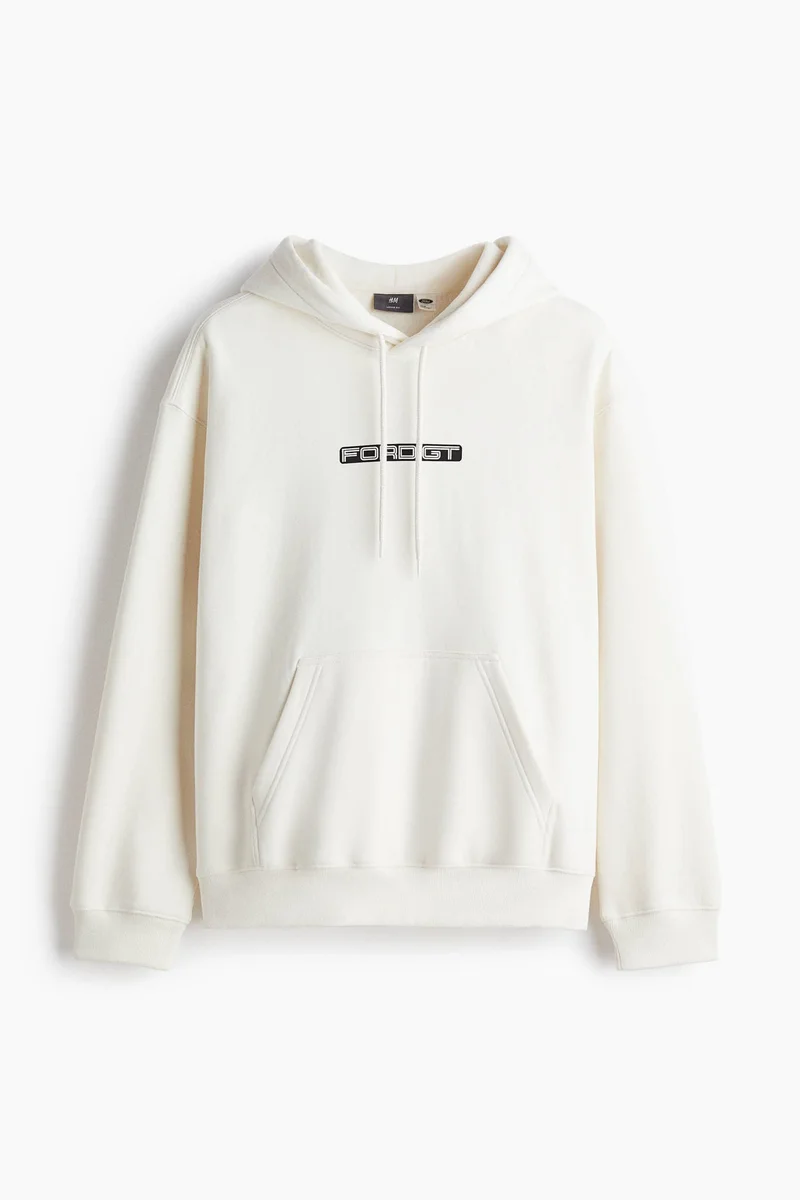 H&M Loose Fit Printed hoodie