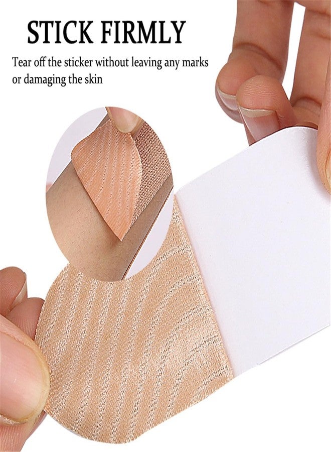 Xemz Kinesiology Tape for Wrist, 4 Pairs Breathable Elastic Cotton Athletic Tape Bowling Wrist Support Brace Tapes, Waterproof Precut Kinesiology Tape Hand Sports Tapes for Wrists Pain Relief Carpal Tunnel - Image 5