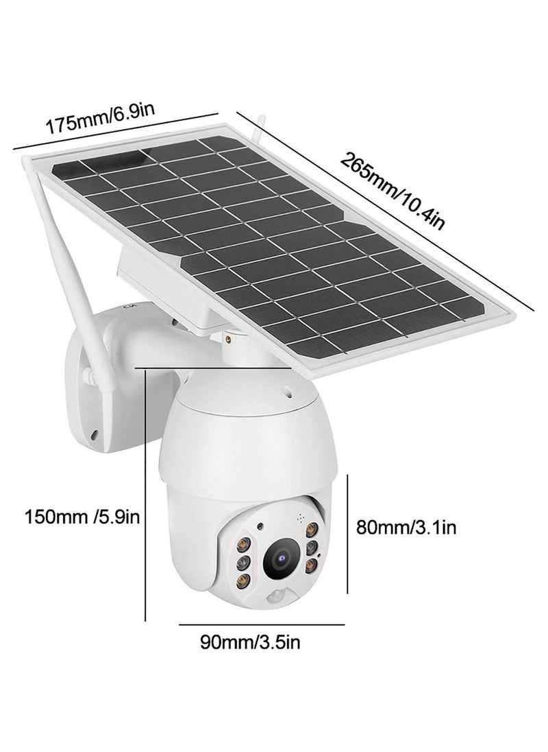 Generic 4G SIM Card LTE Outdoor Solar Powered Security CCTV Camera, Rechargeable Battery, Infrared Motion Detector Two-Way Audio, 360 Degree Tilt Long Standby And Long Standby & Low consumption and Phone APP  - Image 5