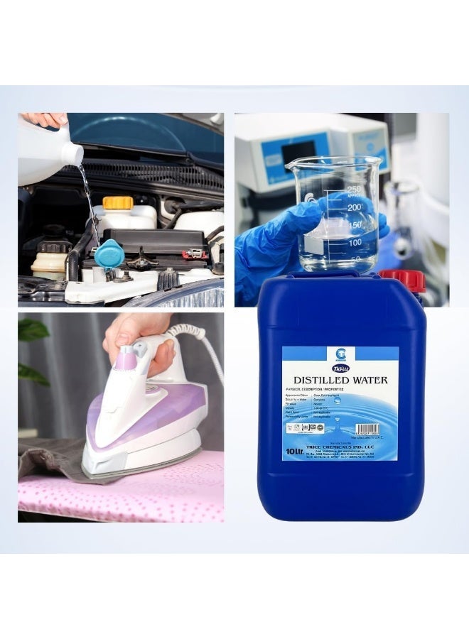 THRILL DISTILLED WATER 10L CAN Â€“ PREMIUM PURITY FOR AUTOMOTIVE, LABORATORY, INDUSTRIAL, AND HOUSEHOLD NEEDS - Image 2