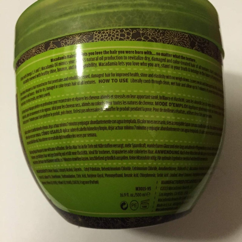 Macadamia Depp Repair Mask Cream Argan Oil 500 ml - Image 4