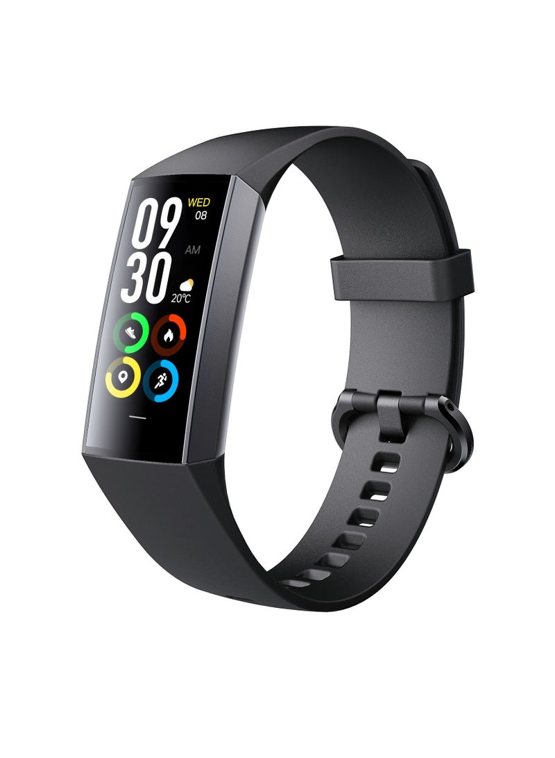 C80 Smart Bracelet, Water Fitness Tracker With Heart Rate Monitor, Lightweight Sports Smart Watch With Body Temperature Blood Oxygen Monitoring, (1pc, Black) - Image 1