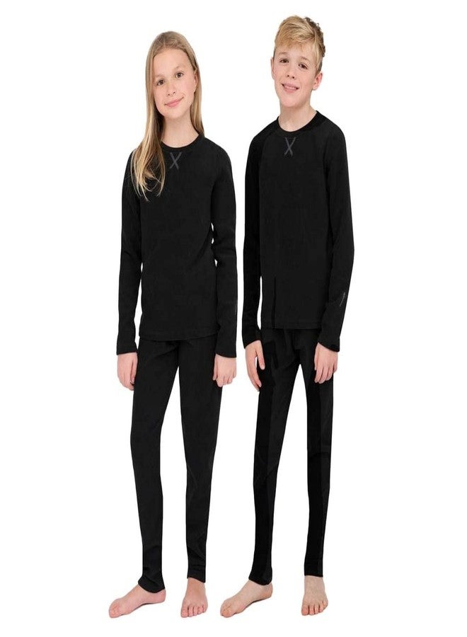 Terramar Kids & Baby Kids 2pc Set, Black, XS - Image 1