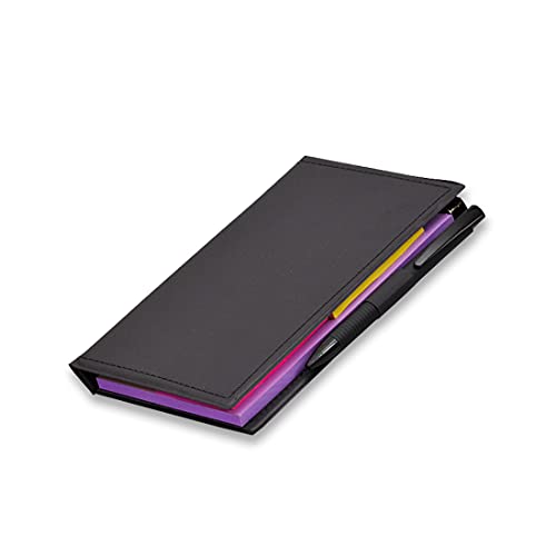 COI Desk Organizer, Notepad Memo Holder with Colorful Sticky Notes Set Gift with Pen (Lavender)… - Image 4