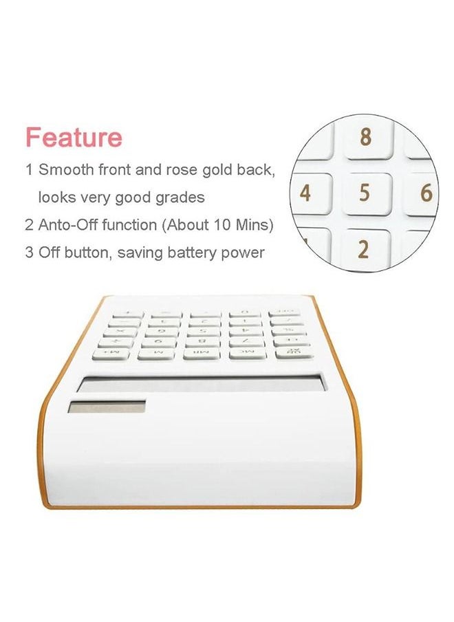 Arabest - Basic Standard Calculator Suitable for business, school and office use, motorized digital smart calculator - Image 1