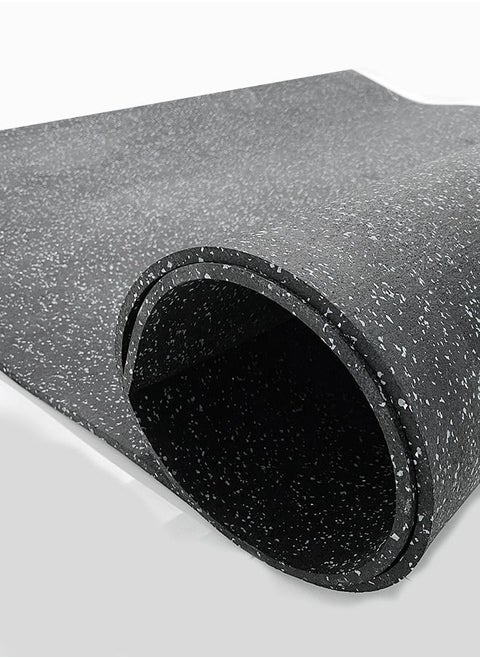 SAI Rubber mat roll 6mm thickness 10mx1.2m size suitable for  gym flooring underlayment reduce noise and vibration