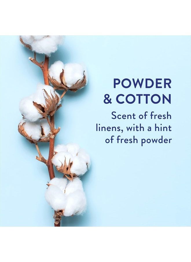 native - Deodorant | Natural Deodorant for Women and Men, Aluminum Free with Baking Soda, Probiotics, Coconut Oil and Shea Butter | Powder & Cotton - Image 1