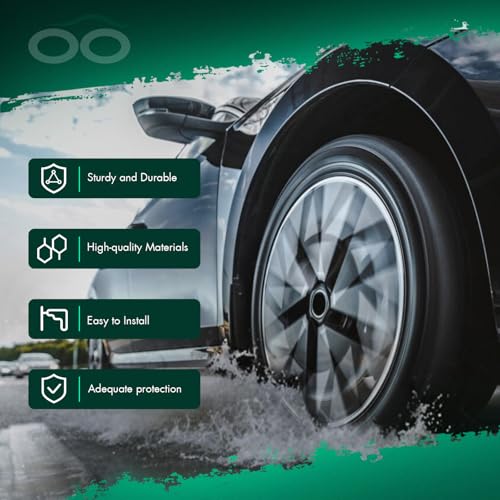 SCITOO Set of 4PCS Universal mud Flaps for 2002-2005 for Toyota Corolla Front & Rear mud Flaps Splash Guard Set - Image 5