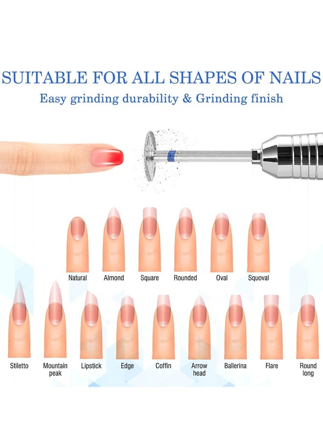 2PCS Sanding Nail Drill Bits for Manicure Pedicure Care - Image 5