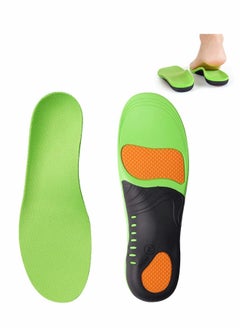 Excefore Arch Orthotic Insole, Plantar Fasciitis Arch Support Shoe Inserts for Women & Men, Insoles Orthotic Inserts for Flat Feet, Cushioning Shoe Insoles for Foot Pain, Running, Heel Spurs Arch Pain(Size:L)  - Image 1
