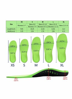 Excefore Arch Orthotic Insole, Plantar Fasciitis Arch Support Shoe Inserts for Women & Men, Insoles Orthotic Inserts for Flat Feet, Cushioning Shoe Insoles for Foot Pain, Running, Heel Spurs Arch Pain(Size:L)  - Image 5