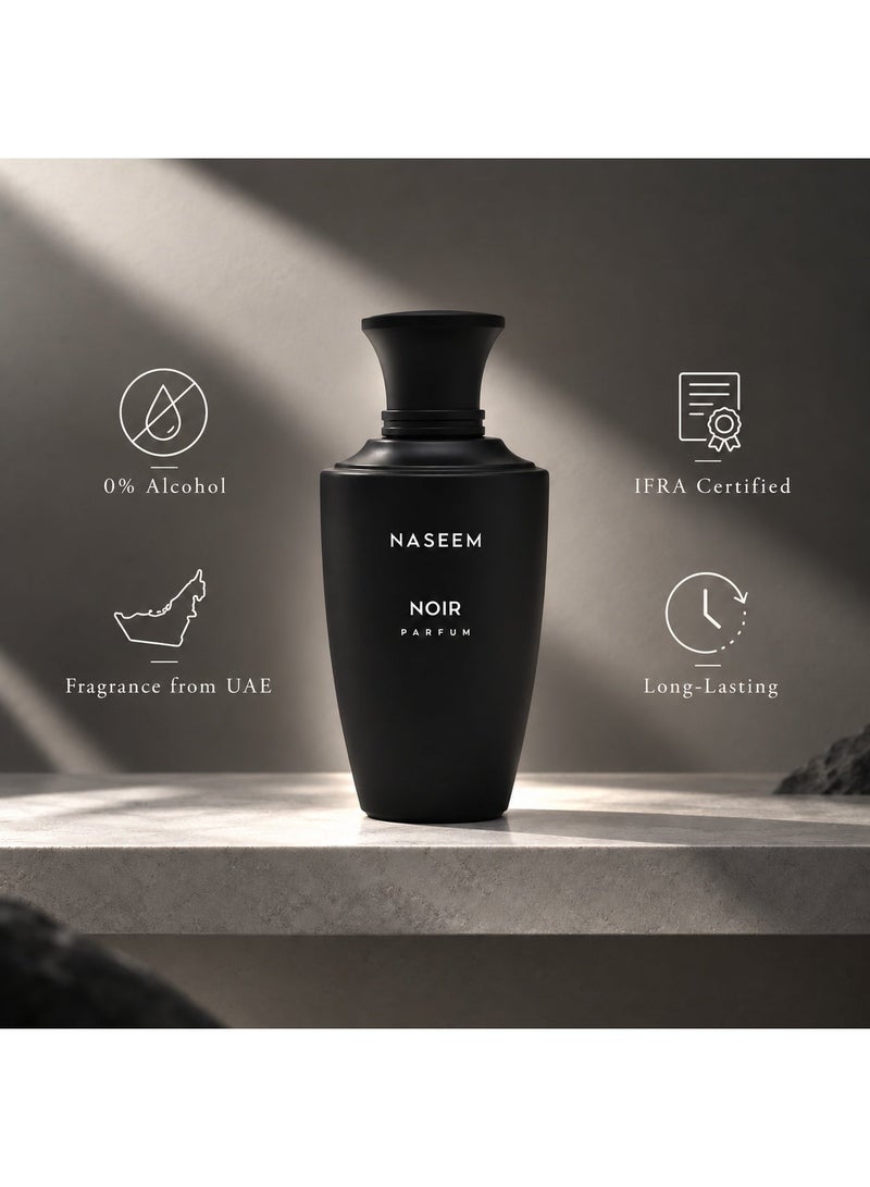 Naseem Noir Eau De Parfum Aqua Perfume for Men - 100ml - Image 3