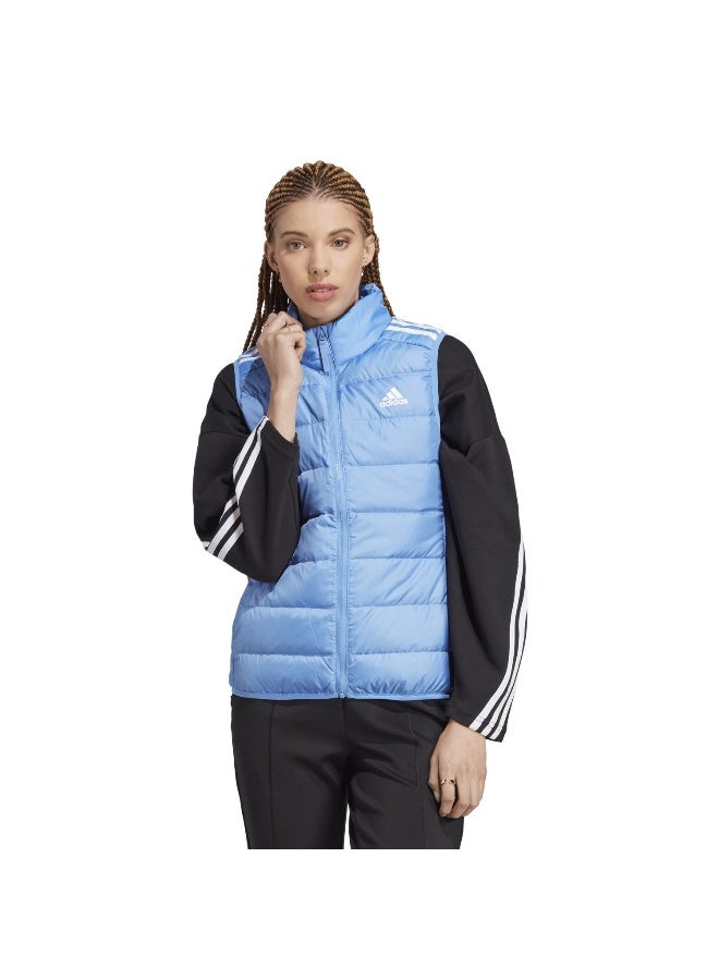 adidas Originals Adidas W Ess Down Ves Blue Outdoor Jackets For Women S - Image 3
