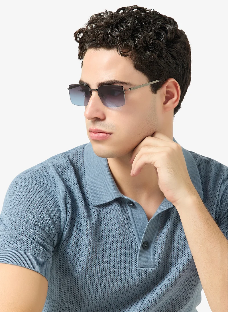 Robert Wood  Rectangle Retro Sunglasses for Men | Best Price UAE