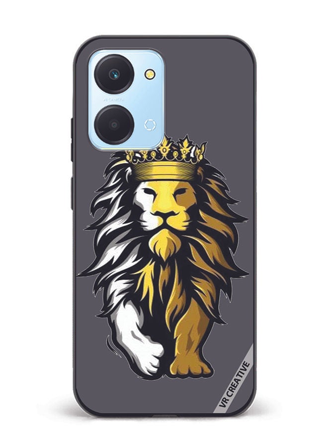 VR CREATIVE Protective Case Cover For Honor Play7T Lion Design Multicolour - Image 1