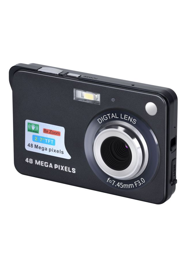 Neutral English Version 48 Million Pixel Hd Ordinary Digital Camera Xd-k09 Home Self-timer Card Machine - Image 1