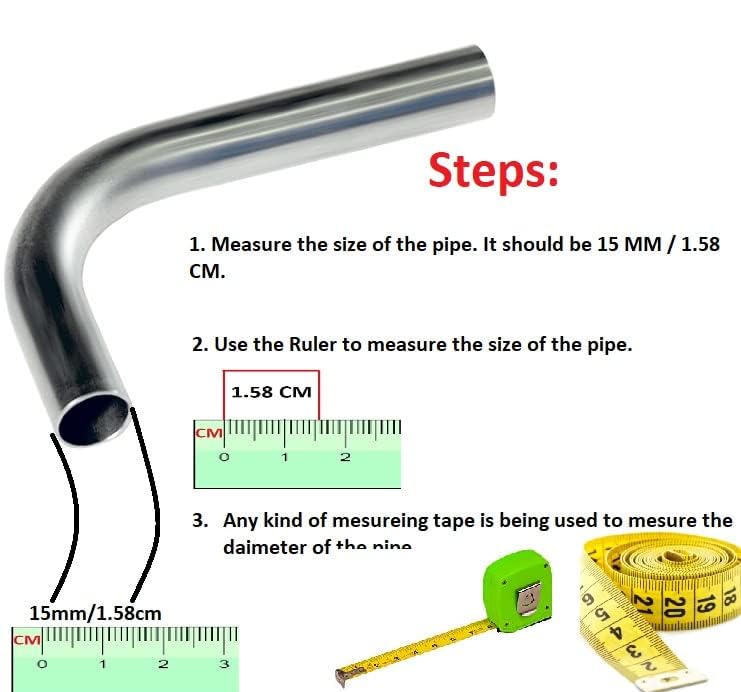 AARAM 13 to 15mm Tips for Tripod and Quadripod 3 and 4 leg walking sticks, Round Ferrules shoes bush (set of 4 pcs) (15mm PVC Shoe) Black - Image 4