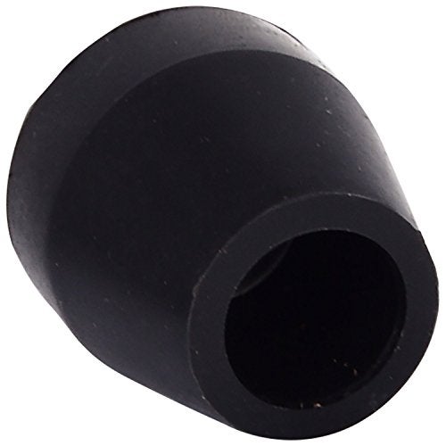 AARAM 13 to 15mm Tips for Tripod and Quadripod 3 and 4 leg walking sticks, Round Ferrules shoes bush (set of 4 pcs) (15mm PVC Shoe) Black - Image 3