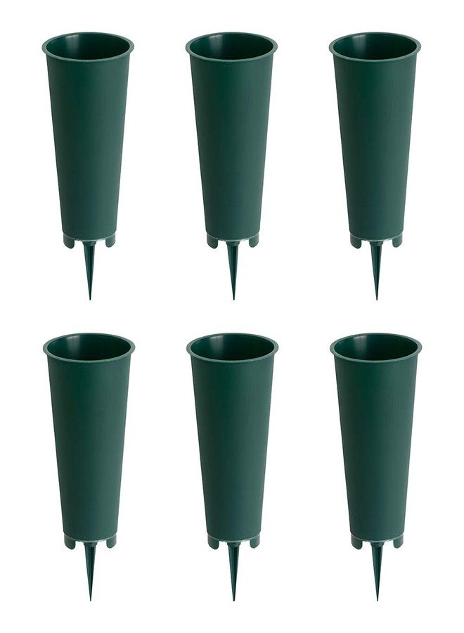 Novelty Round Cemetery Vase, 6-Pack - Image 1