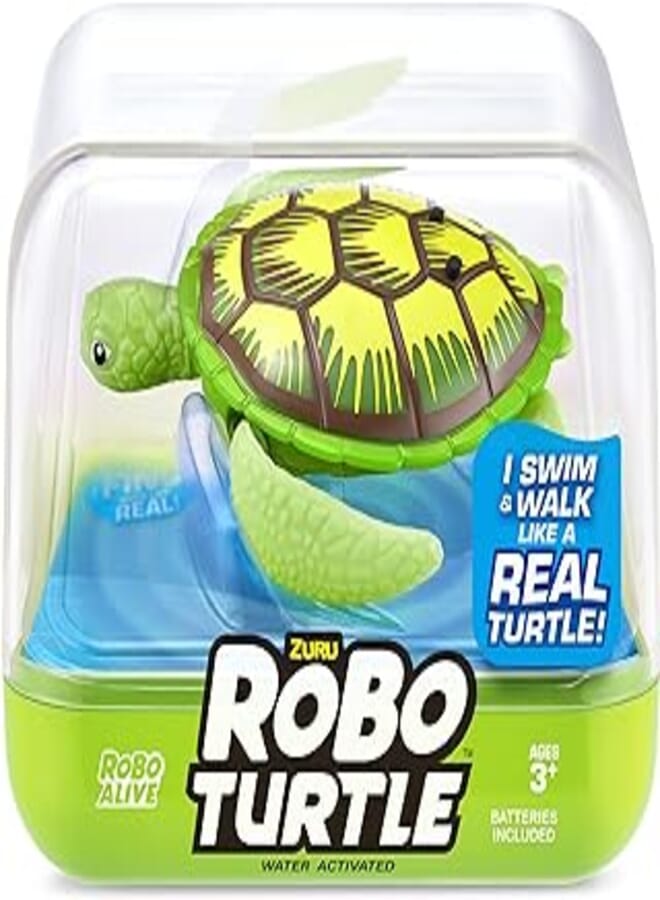 ZURU S001-Robo Alive Series 1 Turtle for Kids, Multicolor