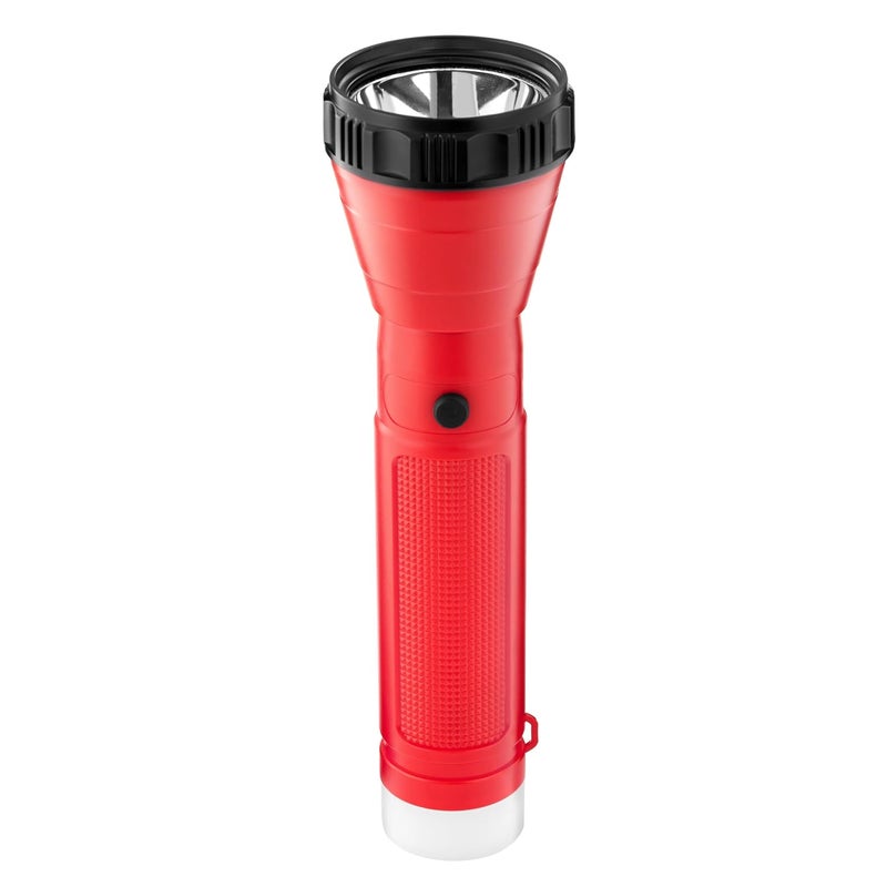 TechPride Rechargeable LED Torch Light 1000m Range LithiumIon Battery Perfect for Farmers Fishing Camping Hiking Trekking Walking Caving Durable Red Black - Image 4