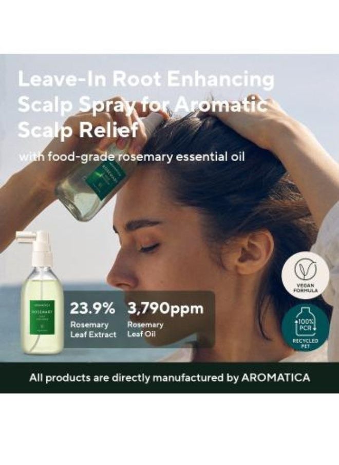 AROMATICA Rosemary Root Enhancer Scalp Treatment Spray For Hair Loss & Thinning Hair  - Image 5