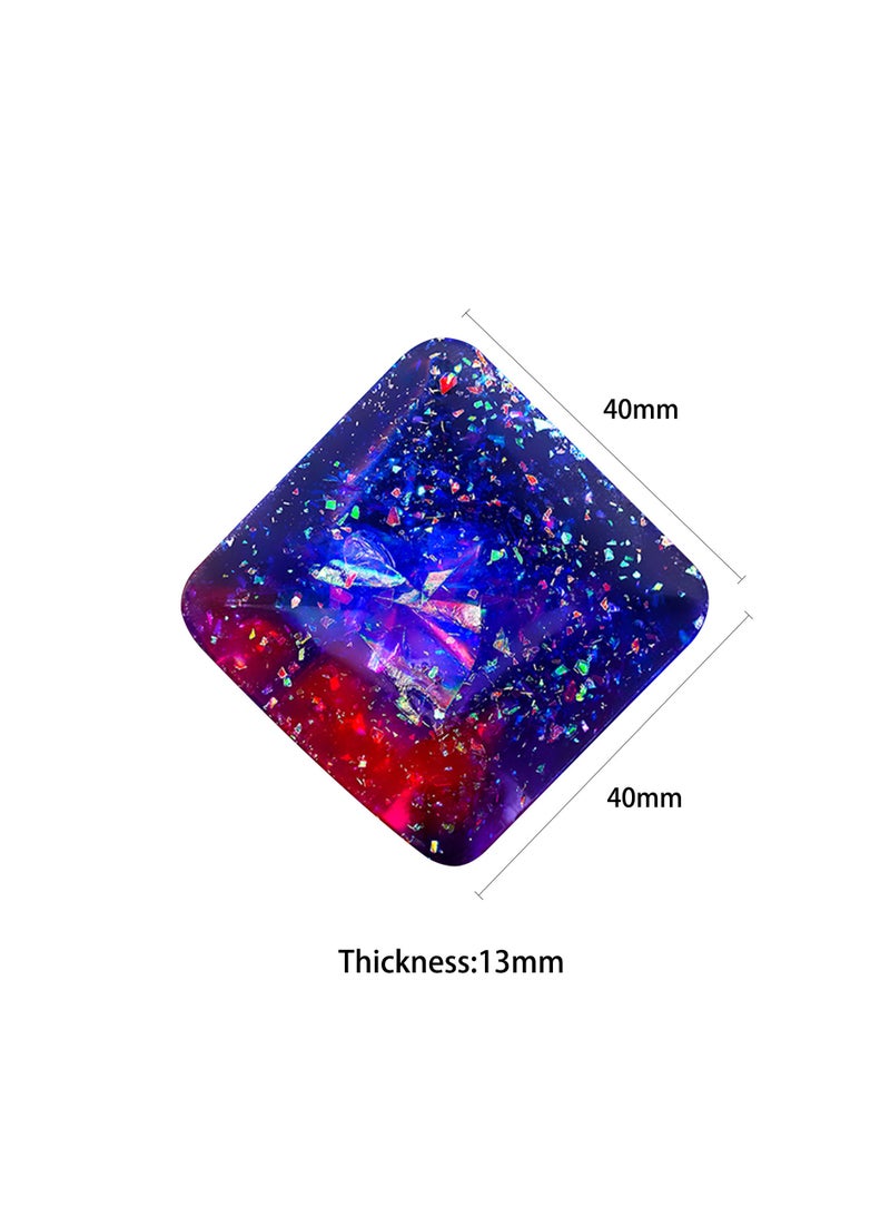 general Gleaming finger spinner desktop kinetic energy venting stress relief personalized trendy toy black technology - two spinners - Orion + Milky Way, + two PU leather cases - Image 5