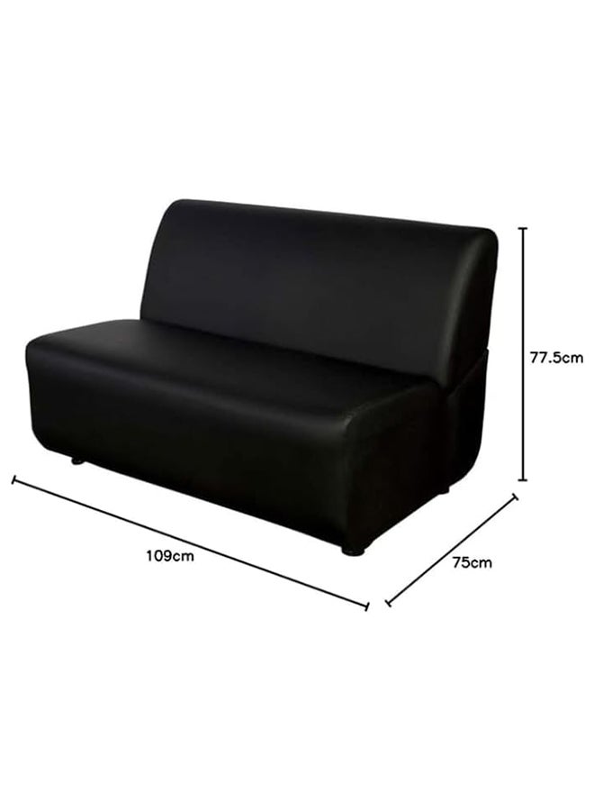 AVON Furniture Factory Coco Sofa - PVC Leather, 2-Seater, 75 cm (D) x 109 (W) x 100 (H) Available - Image 2