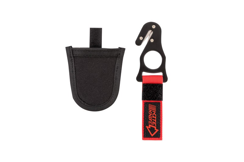 haihong Harnesses Kite Hook Safety-Knives Paragliding Skydiving with Pocket 2020 Red/Black sk16 - Image 1