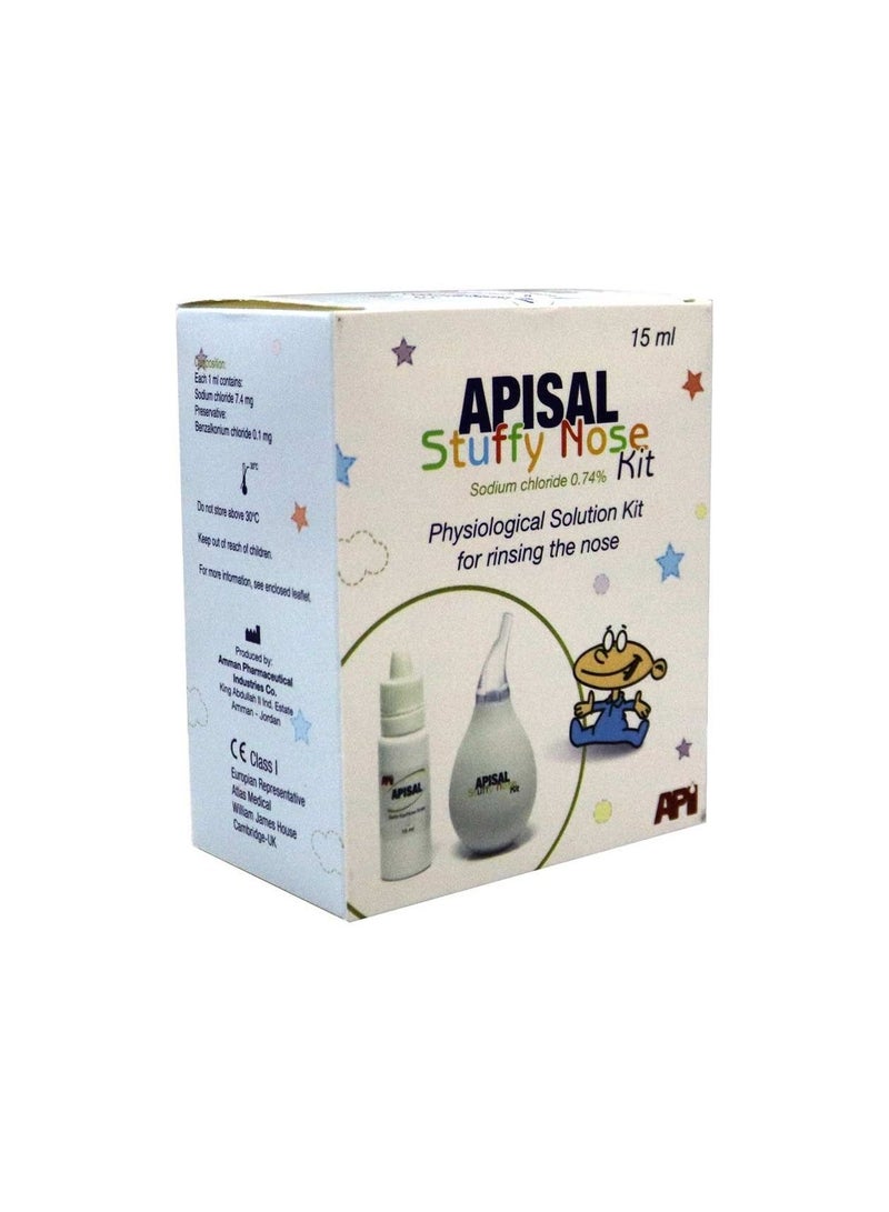 Apisal Kit For Rinsing The Nose 15 ml - Image 1
