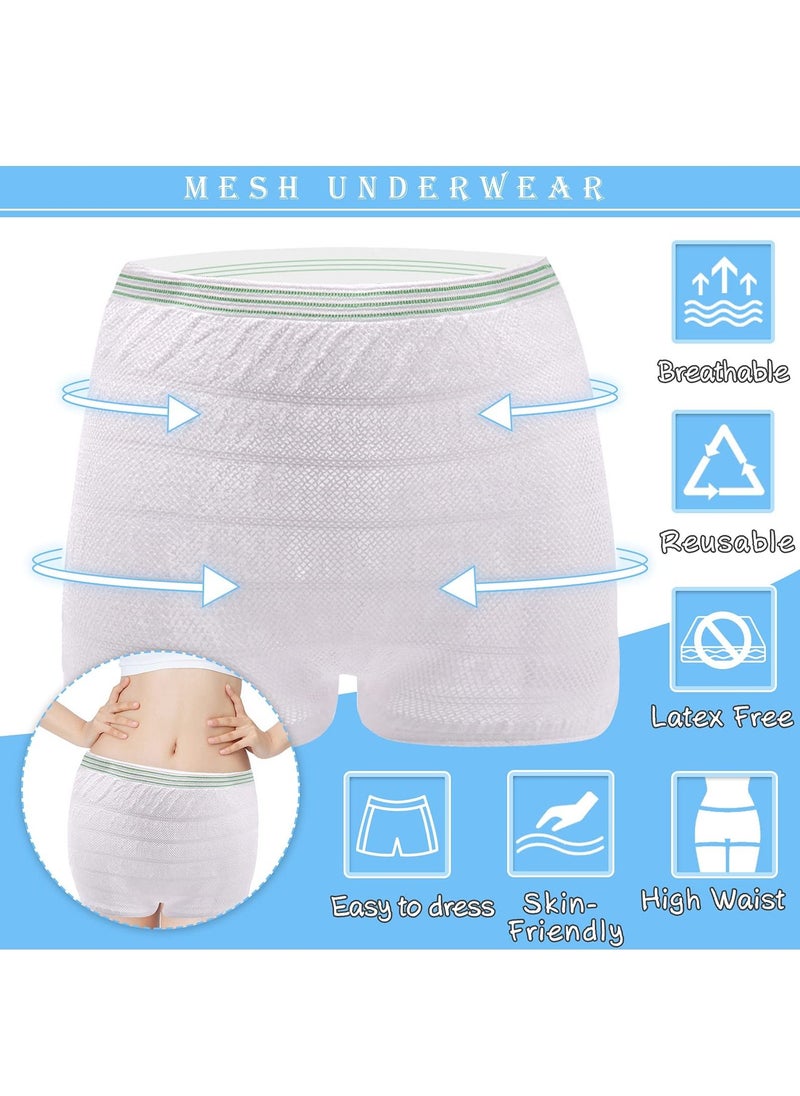 SYOSI Maternity Knickers Mesh Panties Postpartum Disposable Mesh Postpartum Underwear Hospital Mesh Underwear  - Image 4