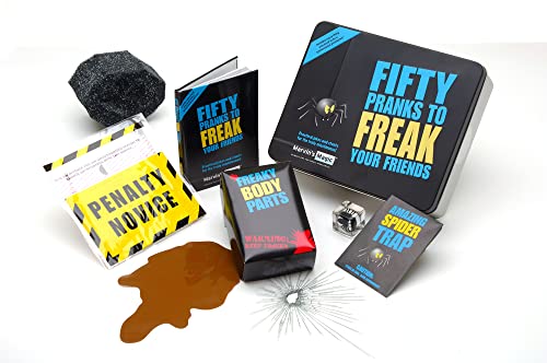 Marvin's Magic - Fifty Pranks to Freak Your Friends | Amazing Magic Tricks for Kids in Gift Tin | Includes Novelty Parking Ticket  Realistic Coffee Spill  Amazing Sponge Rock + More - Image 2