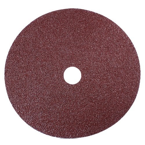 BHA Aluminum Oxide Resin Fiber Sanding and Grinding Discs, 7” x 7/8” Arbor Hole, 24 Grit - 25 Pack - Image 1