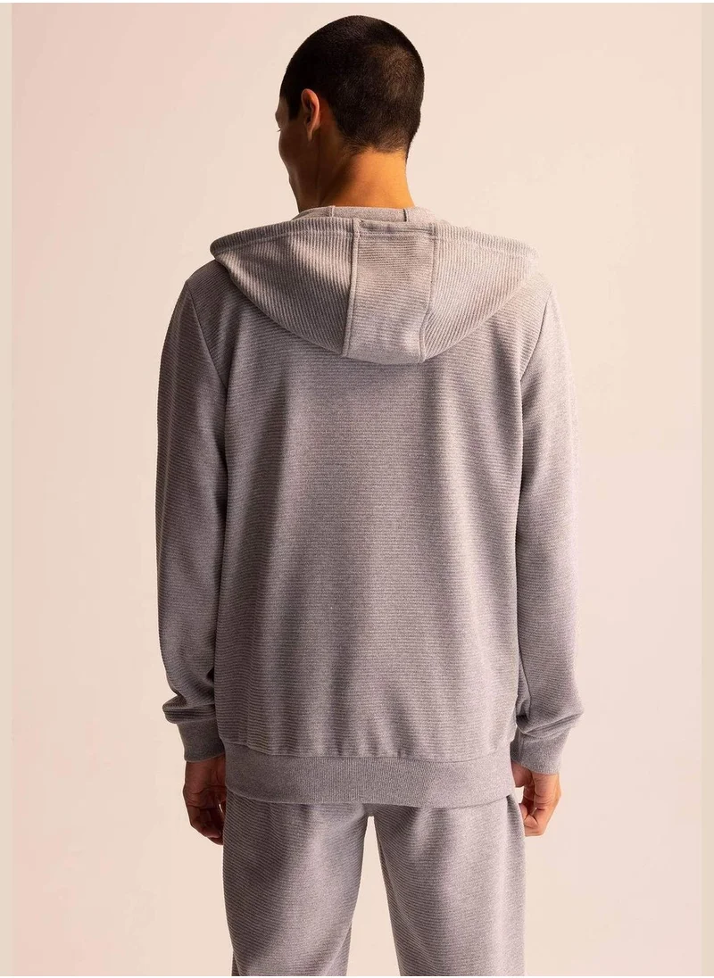 DeFacto Regular Fit Zippered Cardigan