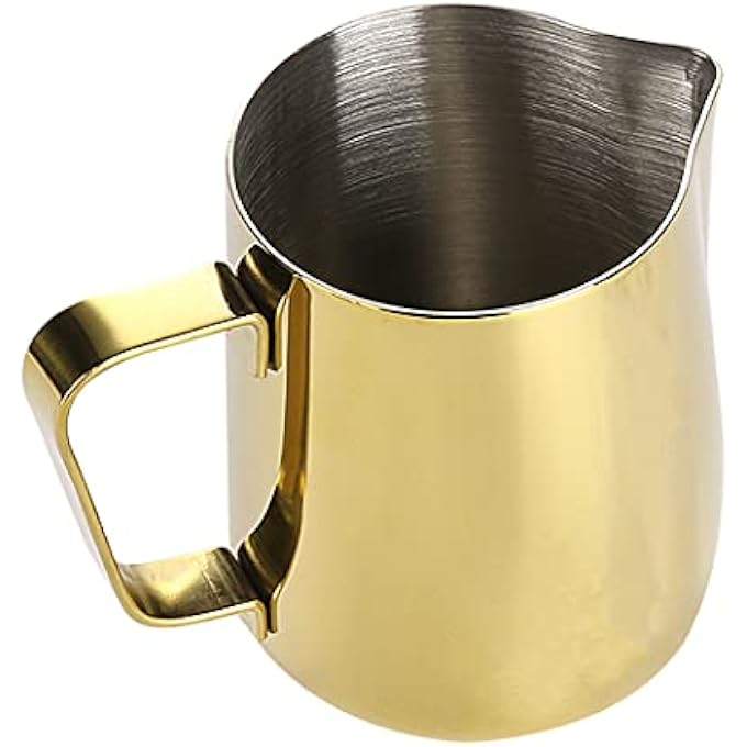 Unity Diano Milk Frothing Pitcher 600Ml Insulated Stainless Steel Coffee Milk Frother Cup Espresso Steaming Pitcher With Handle And Measurement Scale Milk Frother Cup For Latte Art - Image 5