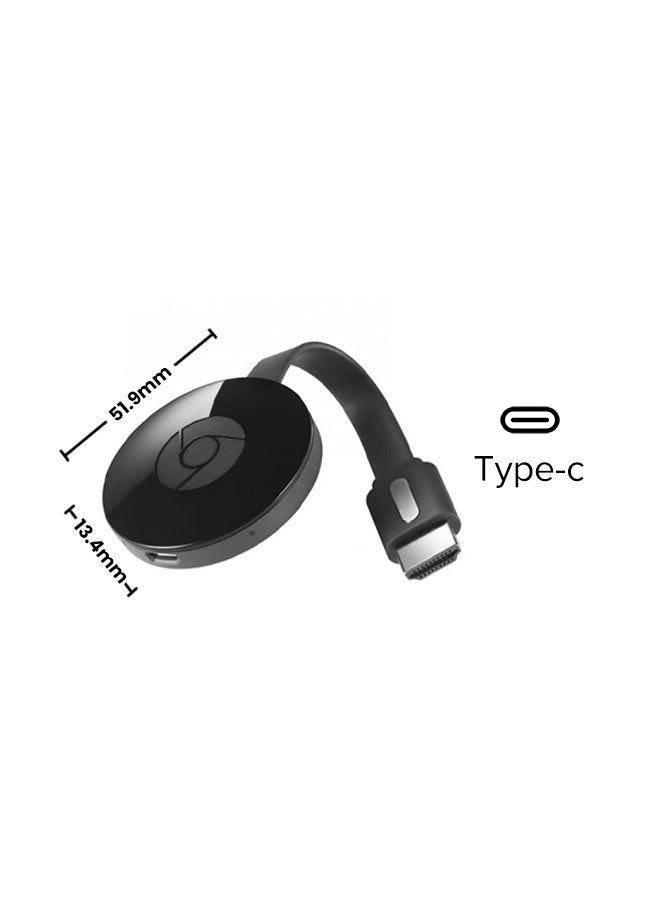 NIBEMINENT Chromecast 2 Streaming Device Black - Image 2