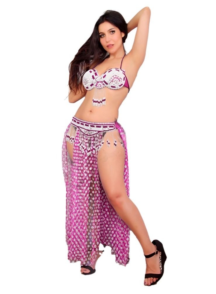 Elegant and Attractive Belly Dance Costume with a Unique and Stunning Design