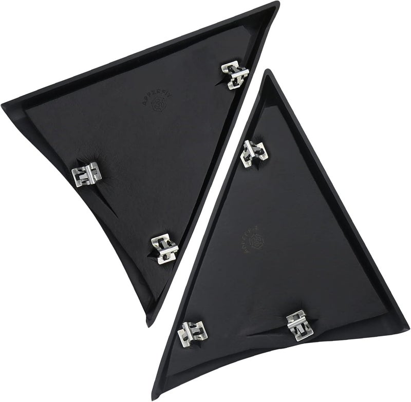 APPERFiT Front Door Upper Trim Panel Triangle Cover Compatible with 2007-2013 Chevrolet Chevy Avalanche Silverado Suburban Tahoe, GMC Sierra Yukon Replaces 25857289 25857294 - Image 4