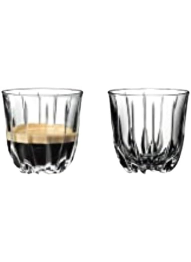 Riedel Drink Specific Glassware 2 Coffee Glasses  - Image 1