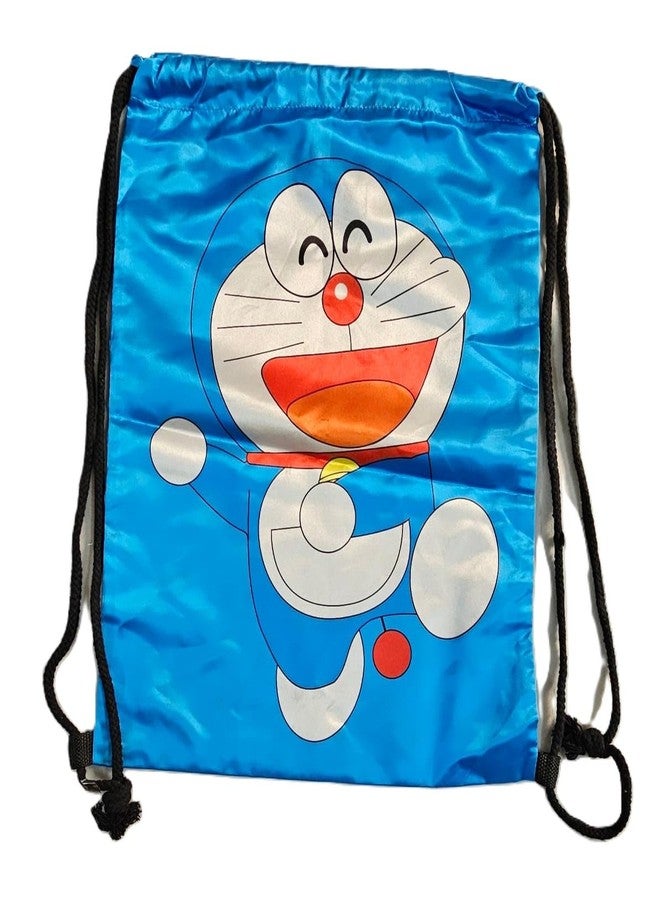 MPS MY PARTY SUPPLIERS® 2pcs Drawstring Backpack Bags for kids for Gym yoga Tuition Beach Swimming Waterproof Dori Bag For kids Girls Boys Sack pack Birthday Return Gift Bags (blue) - Image 3