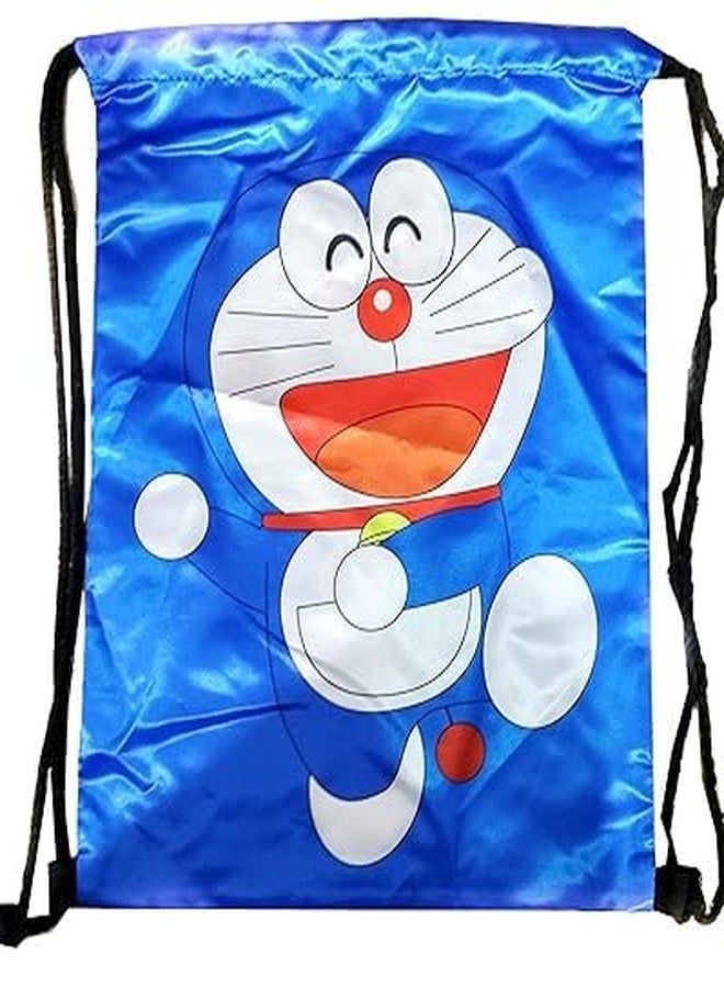 MPS MY PARTY SUPPLIERS® 2pcs Drawstring Backpack Bags for kids for Gym yoga Tuition Beach Swimming Waterproof Dori Bag For kids Girls Boys Sack pack Birthday Return Gift Bags (blue) - Image 2