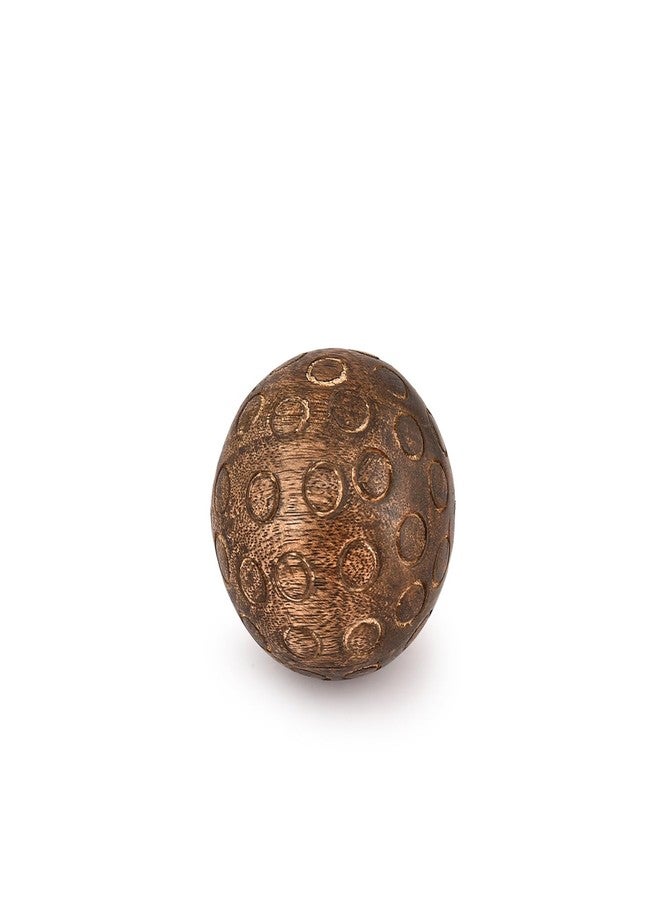 BHAVATU Decorative Balls Mango Wood Round Balls Set of 3 Individual Use Ideal for Use in Living, Dining Room Home Décor (3" x 3" x 3"), (Set of 3) - Image 4