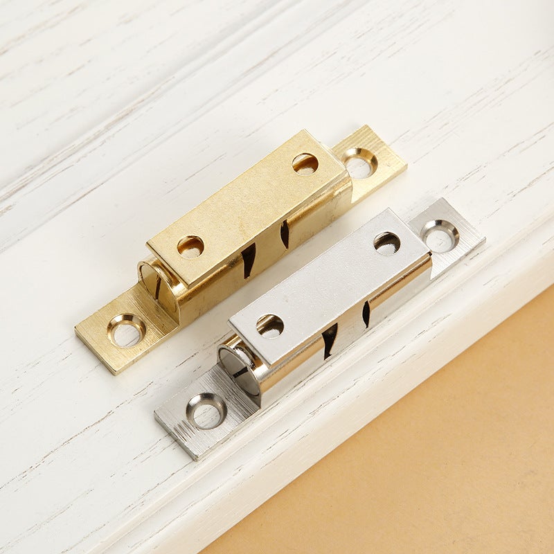 Liu Rui Manufacturer S Copper Bead Locks, Brand Furniture Bead Locks, Card-Type Door Copper Hinge Bead Locks - Image 3