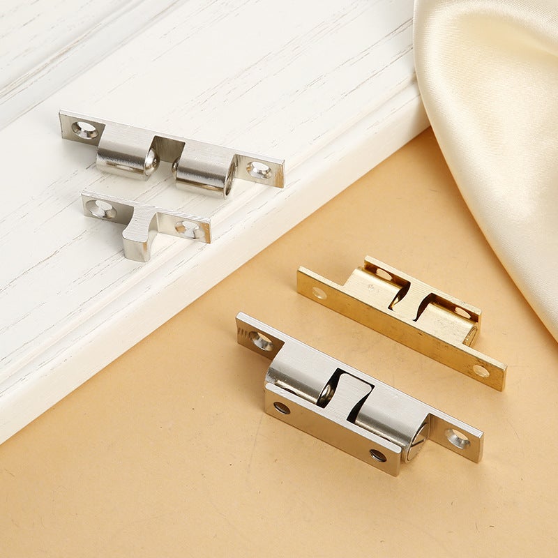 Liu Rui Manufacturer S Copper Bead Locks, Brand Furniture Bead Locks, Card-Type Door Copper Hinge Bead Locks - Image 4