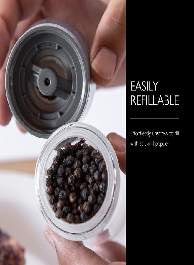 Cole & Mason Lincoln Duo Salt and Pepper Grinder Combo, Acrylic Combination Mill Includes Premium Salt and Peppercorns - Image 5