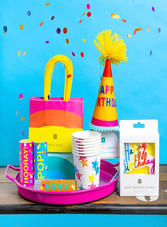 توكينج تيبلز طوق رأس ملون قابل لإعادة الاستخدام لحفلات أعياد الميلاد من توكينج تيبلز - طوق شعر مناسب للكبار والصغار، بنين وبنات - يناسب جميع أحجام الرأس - Image 3