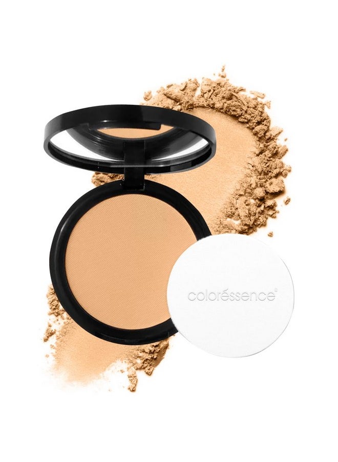 Coloressence Starlet Matte Finish Compact Powder For All Skin Type For Setting Base| Oil Control Lightweight Formula | With Free Applicator Puff | Dusky, Multicolor, 100 Gram  - Image 1